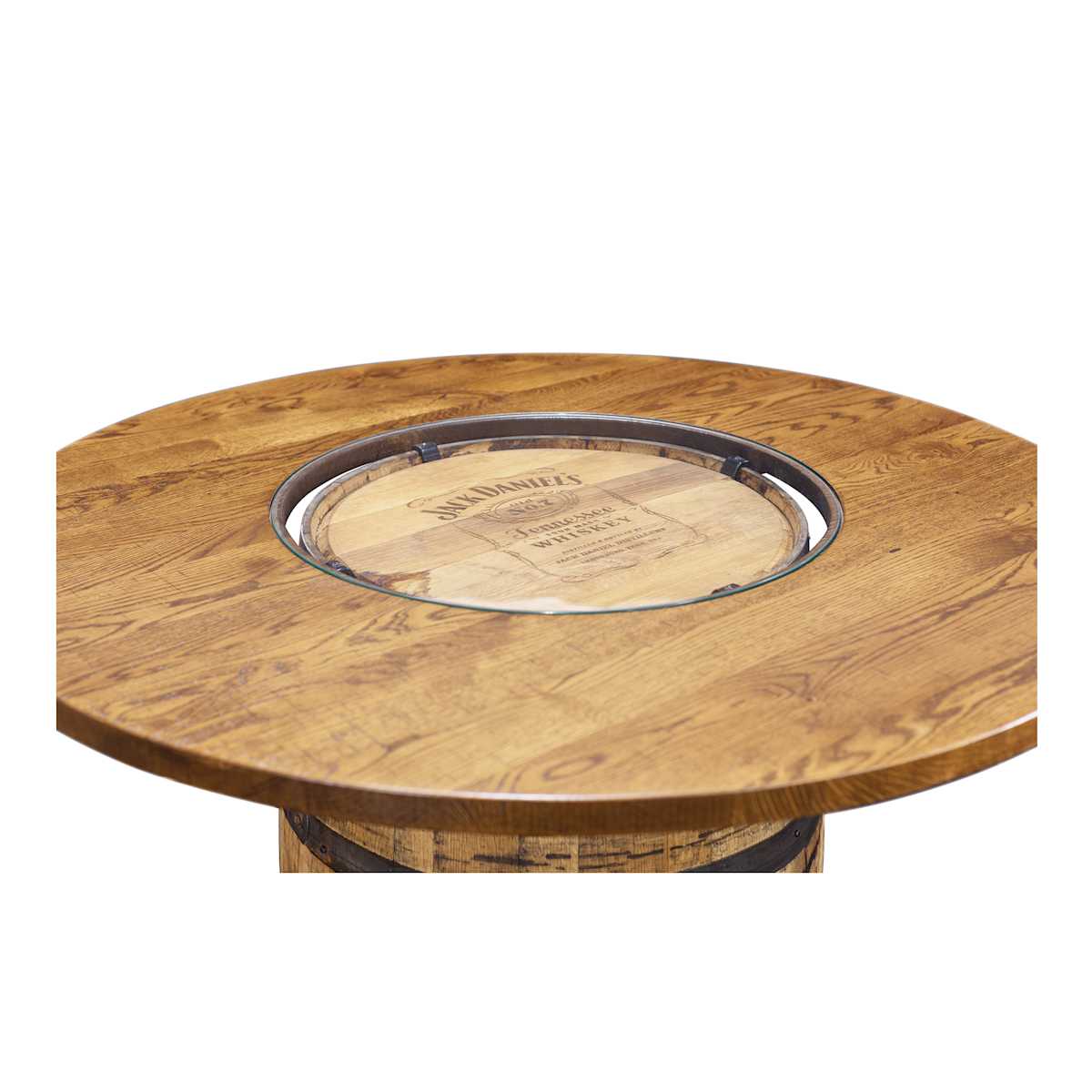 Whiskey Barrel Dining Table