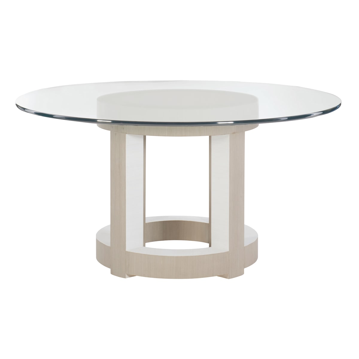 Axiom 54-Inch Round Glass Dining Table, image size:1200x1200