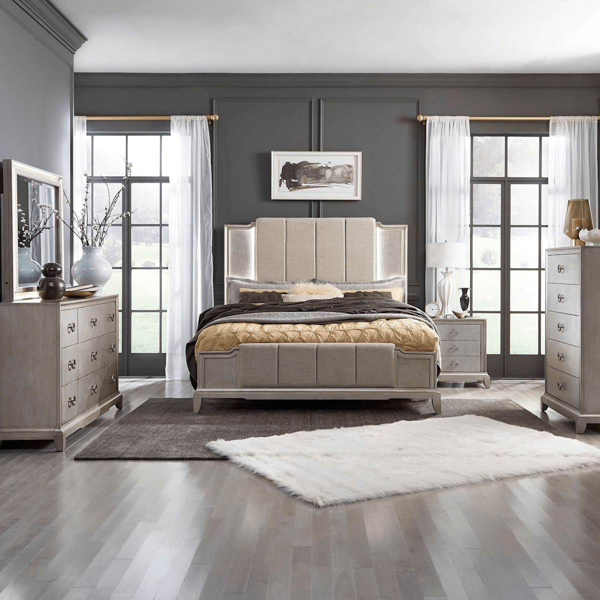 Montage Three Drawer Nightstand