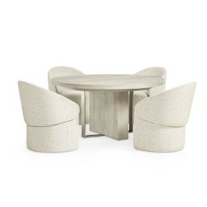 Tempo 5-Piece Round Dining Set