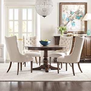 Commonwealth 5-Piece Round Dining Set