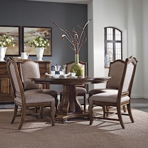 Portolone 5-Piece Round Dining Room Set