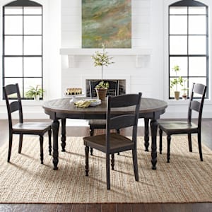 Ginger 5-Piece Round Dining Set