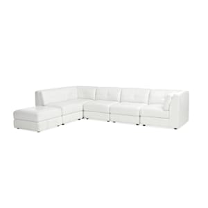 Penthouse Leather 6 Piece Modular Sectional