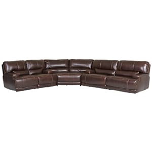 Dash 2-Power Sectional - Coffee