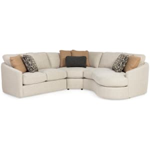 Ira 3 Piece Sectional with RAF Cuddler