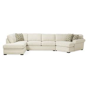 Orion 3-Piece Sectional with RAF Cuddler
