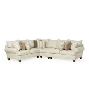 Chatham 3 Piece Sectional - RAF LOVESEAT