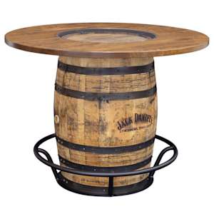 Whiskey Barrel Dining Table