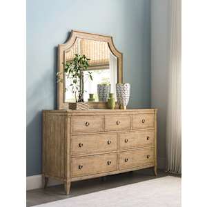 Chastain Dresser and Mirror