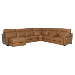 Urban Saddle 7-Piece Sectional with LAF Chaise