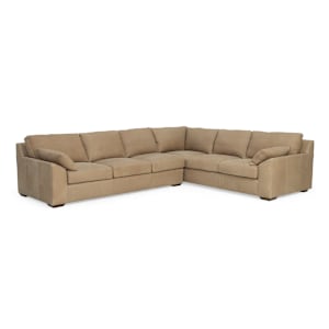 Barefoot 2 pc Sectional with RAF Sofa