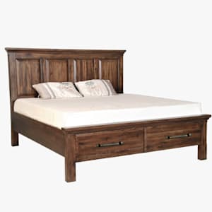 Hill Crest Panel Storage Bed