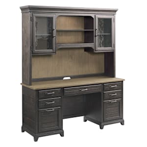 Plank Road Farmstead Hutch & Credenza