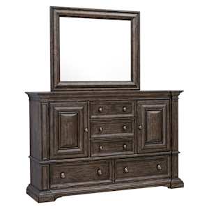 Woodbury Dresser and Mirror
