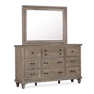 Legend Dresser and Mirror
