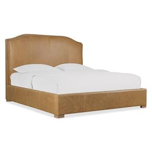 Driftwood Leather Bed