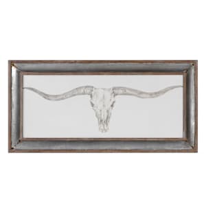 Longhorn Framed Wall Art