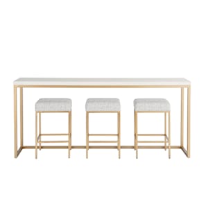 Miranda Kerr Love. Joy. Bliss. Console Table with Stools