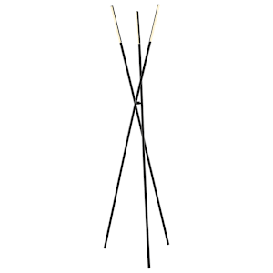 Cora Black LED Floor Lamp