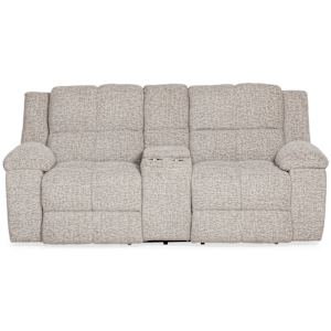 Buster Manual Reclining Console Loveseat