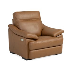 Urban Saddle Power Leather Recliner