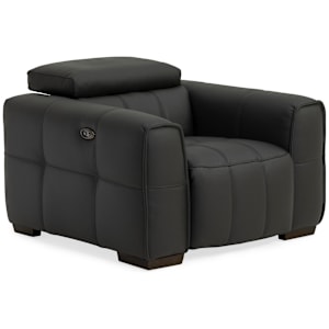 Albrecht 2-Power Leather Recliner