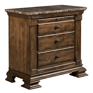 Portolone Marble Top Bachelor's Chest