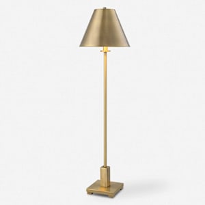 Pilot Brass Buffet Lamp