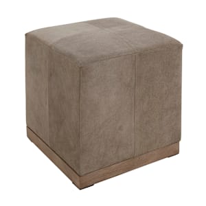 Frayn Leather Ottoman