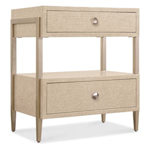 Westwood Two Drawer Nightstand