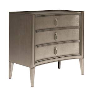Cove Three Drawer Nightstand