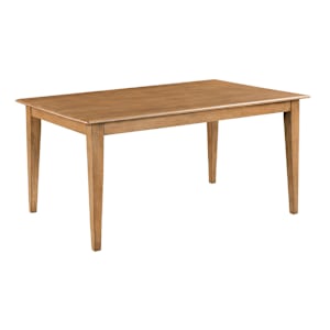 Kafe Rectangular Leg Table - Cappuccino