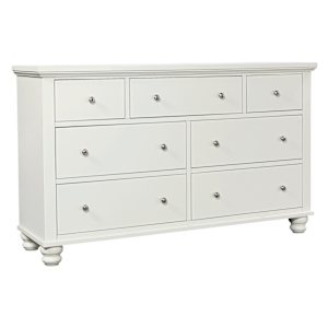 Cambridge Double Dresser - White