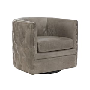 Palazzo Gray Swivel Chair