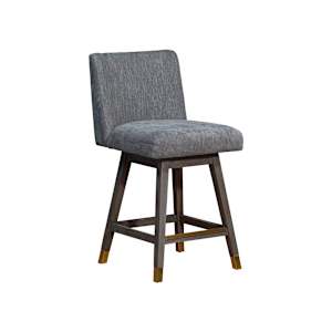 Isabella Gray Counter Stool