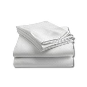 Lusome White King Size Sheet Set