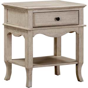 Provence One Drawer Nightstand